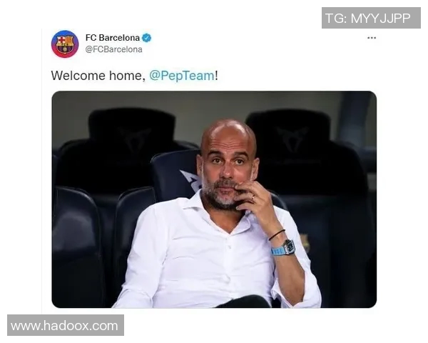 瓜迪奥拉重返诺坎普，曼城遭遇巴萨欧冠挑战